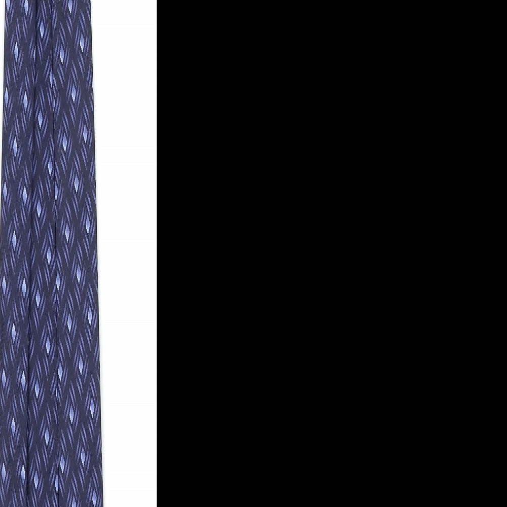 Walton Mens Blue Polka Dot  Pointed Tie One Size