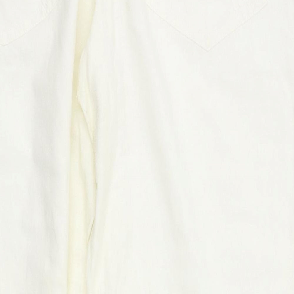 NEXT Womens White   Sweatpants Trousers Size 14 L29 in