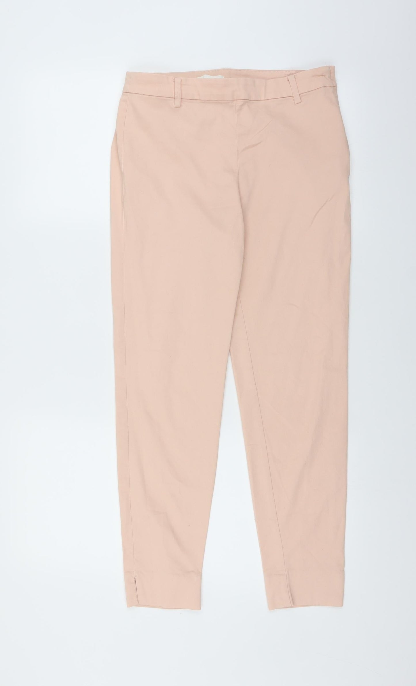 H&M Womens Pink   Trousers  Size 10 L26 in - Ankle Grazer