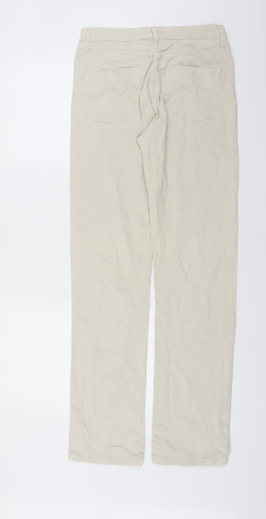 old ridel Womens Beige   Chino Trousers Size 12 L32 in