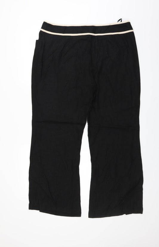South Womens Black   Trousers  Size 36 in L27 in