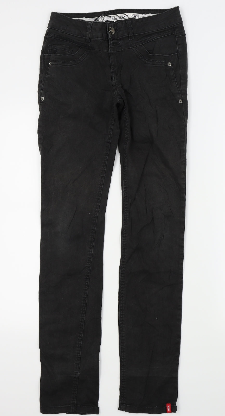 FIVE Womens Black   Skinny Jeans Size 34 L30 in