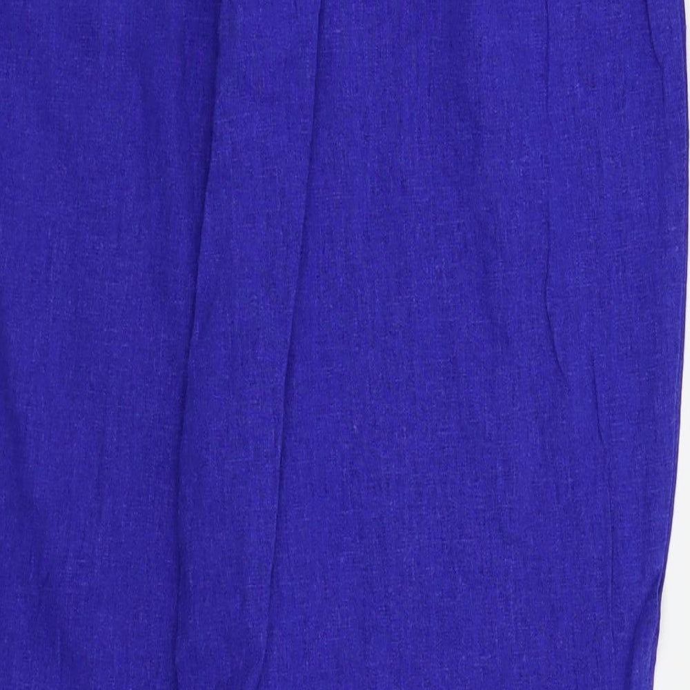 Classic Womens Blue   Trousers  Size 14 L22 in