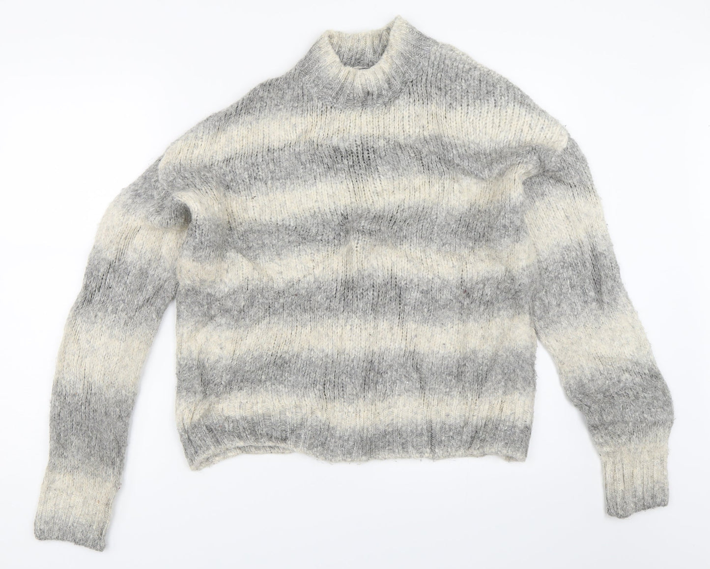 Primark Womens Grey   Pullover Jumper Size S