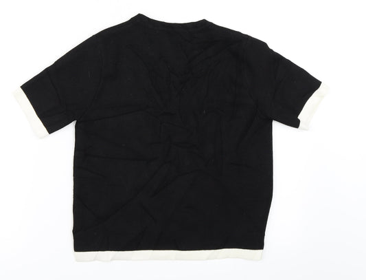 Zara Womens Black   Basic T-Shirt Size S