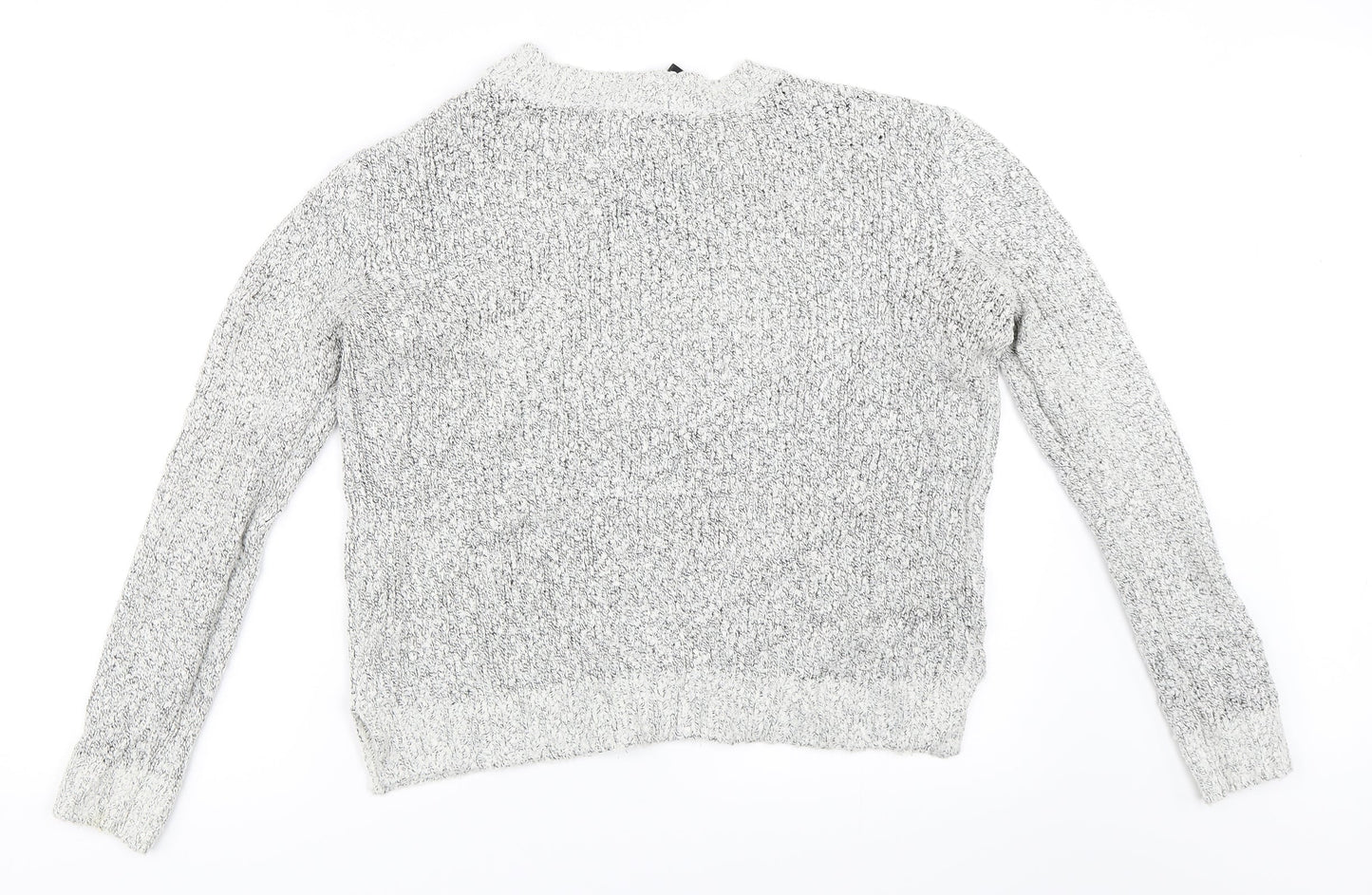 H&M Womens Grey   Pullover Jumper Size S