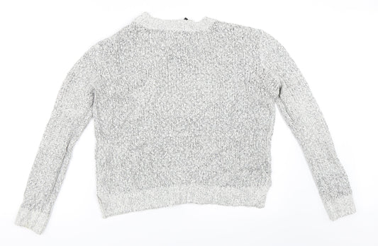 H&M Womens Grey   Pullover Jumper Size S