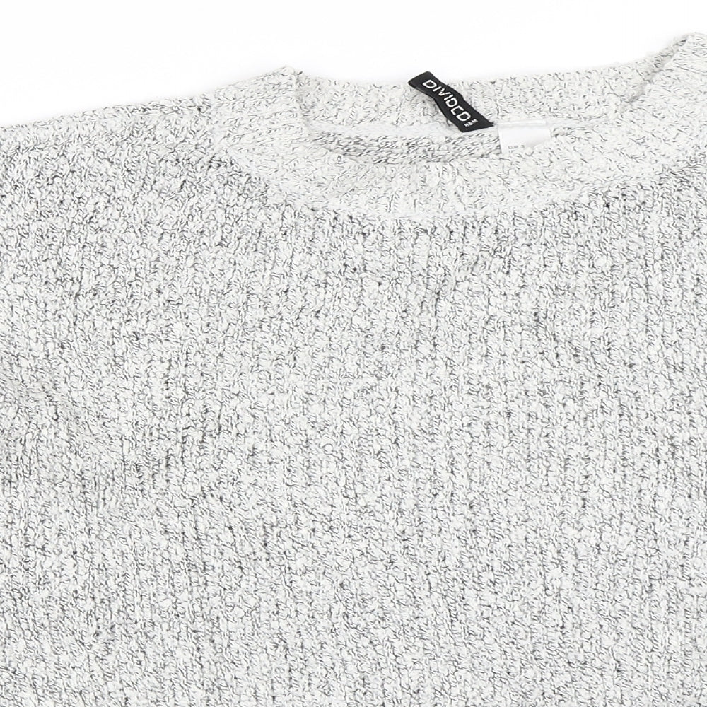 H&M Womens Grey   Pullover Jumper Size S