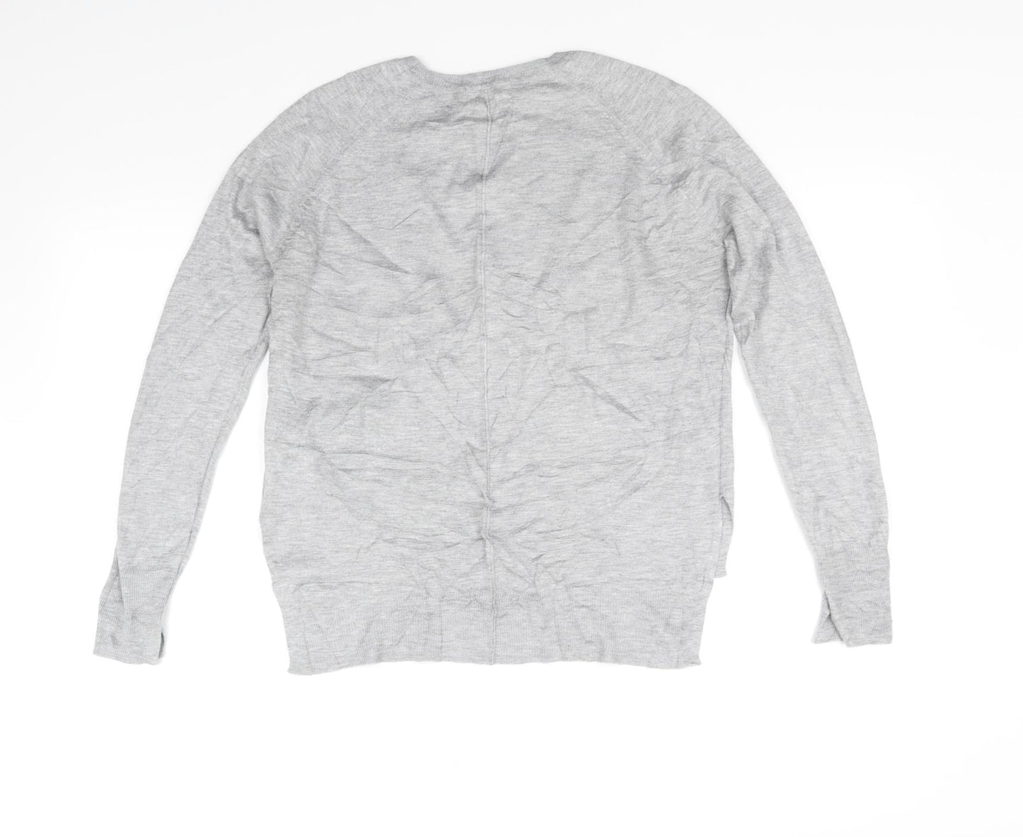 Zara Knit Womens Grey   Pullover Jumper Size S