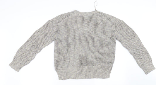 Marks and Spencer Womens Grey   Pullover Jumper Size 10