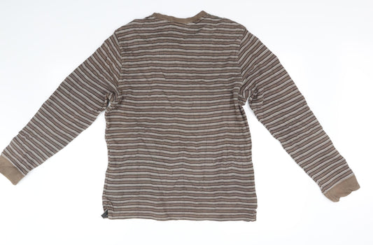 George Womens Grey   Henley Jumper Size M