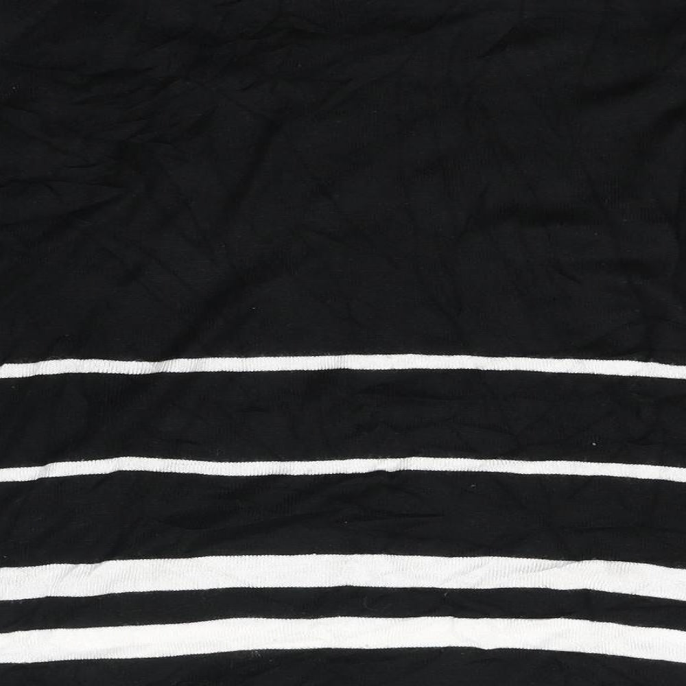 tezens Womens Black   Basic T-Shirt Size M