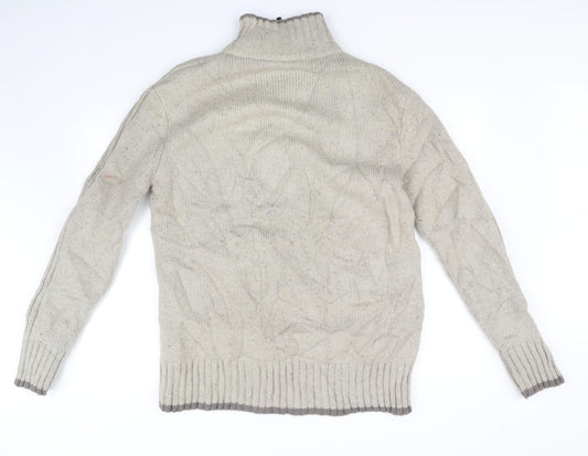 ALS Womens Beige   Pullover Jumper Size L