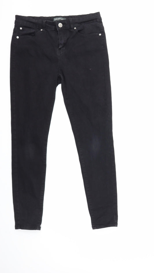 Denim & Co. Womens Blue  Denim Skinny Jeans Size 14 L27 in