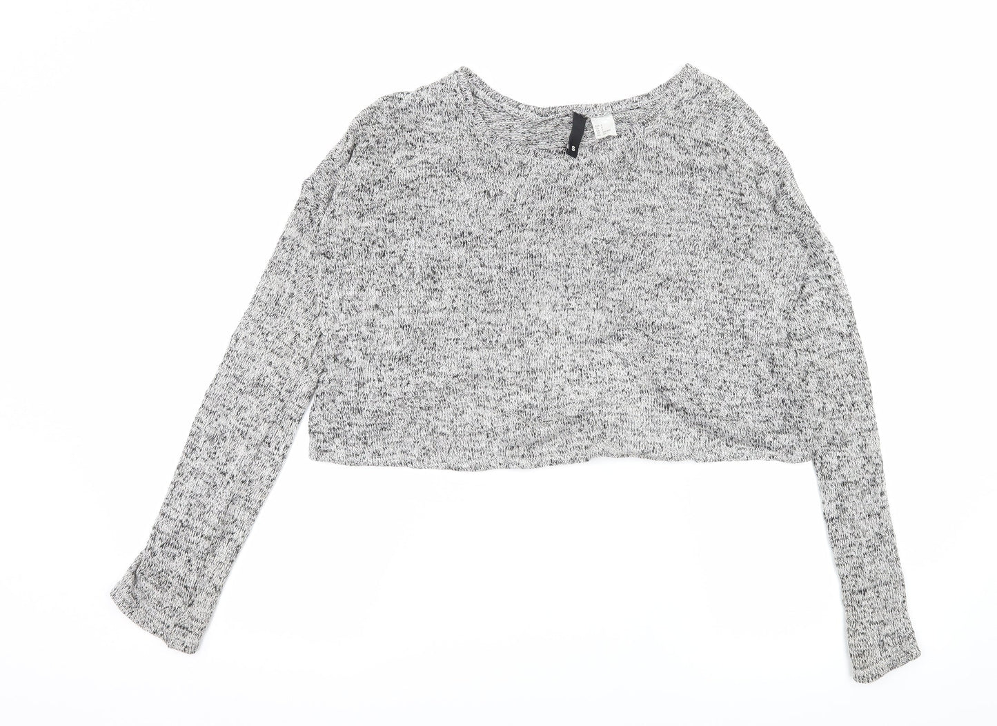 Divided by H&M Womens Grey  Knit Pullover Jumper Size S  - Open Back