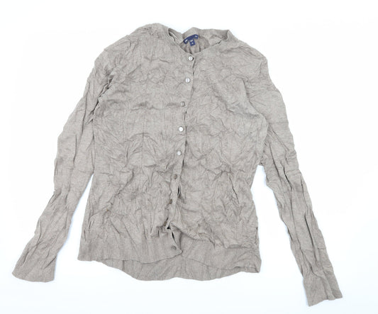 Gap Womens Brown  Knit Cape Jumper Size XL