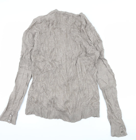Gap Womens Brown  Knit Cape Jumper Size XL