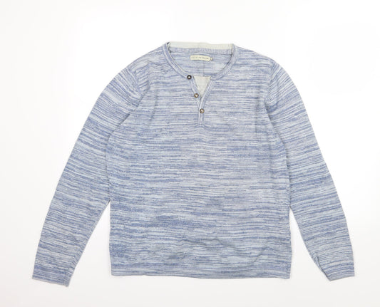 Celio Girls Blue  Knit Pullover Jumper Size M