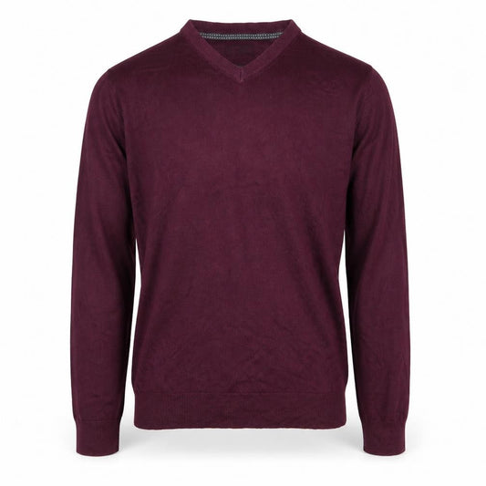 Sandstone & Co Men Mens Purple  Knit Pullover Jumper Size M