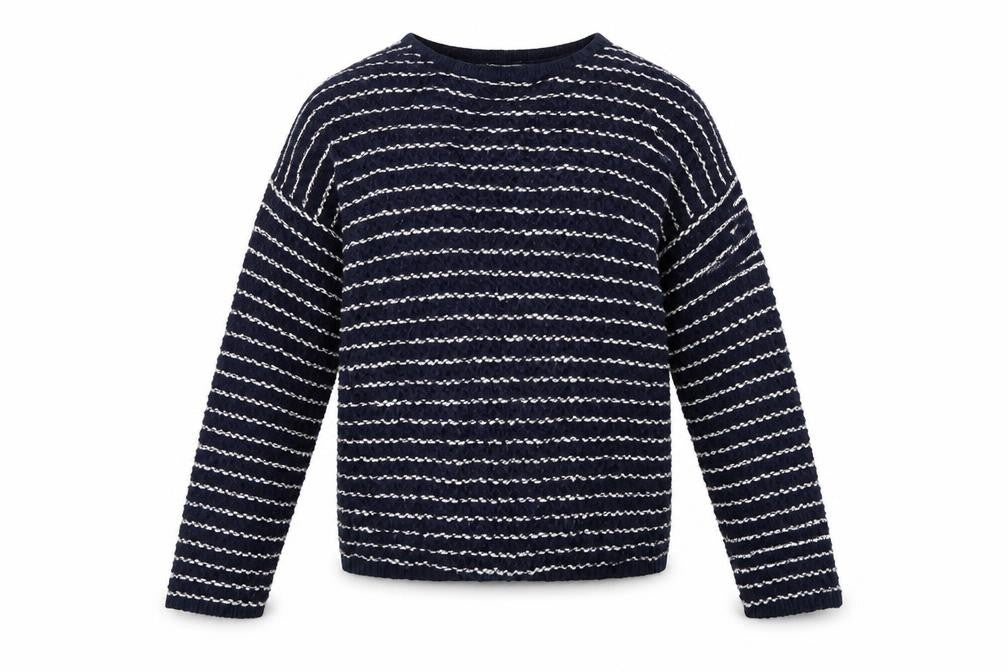 Front view of F&F boys’ blue jumper, size 9-10, years