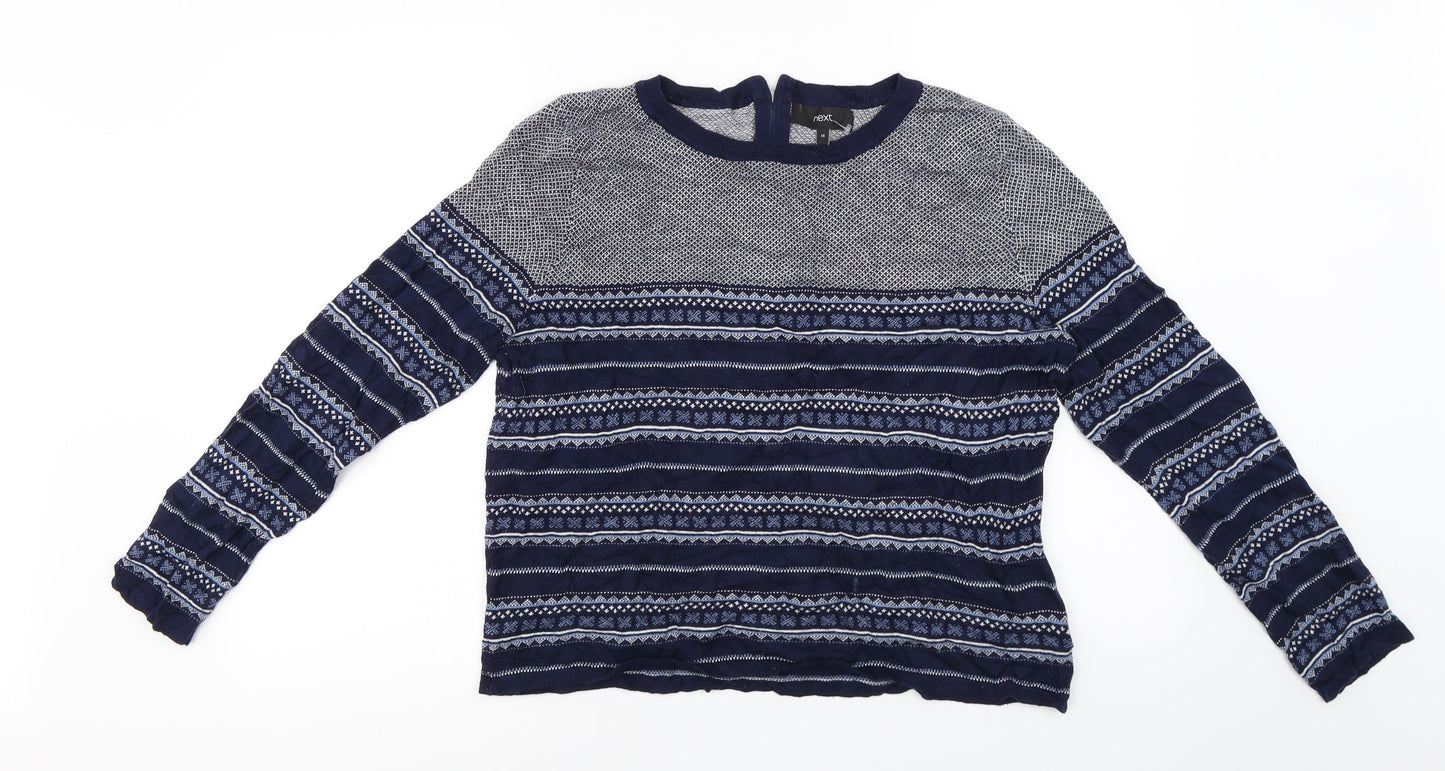 NEXT Womens Blue   Pullover Jumper Size 14