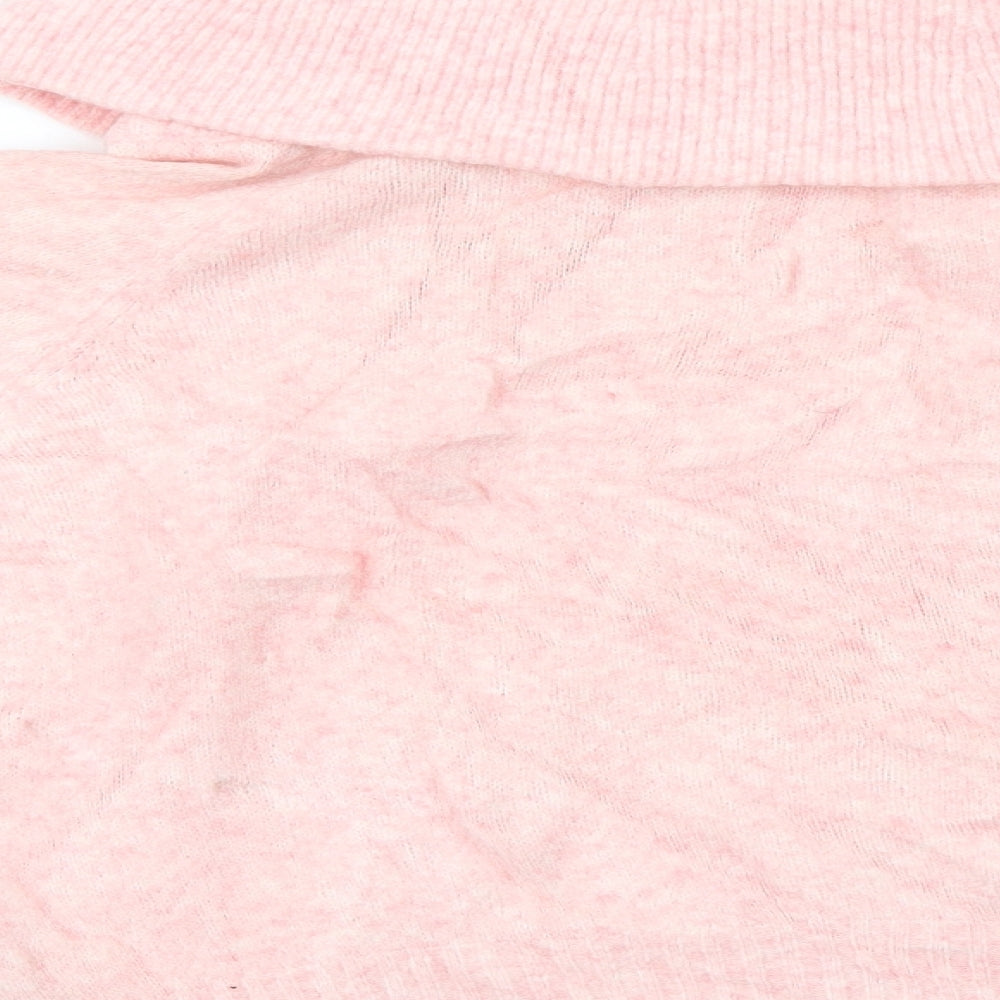 H&M Womens Pink   Pullover Jumper Size M