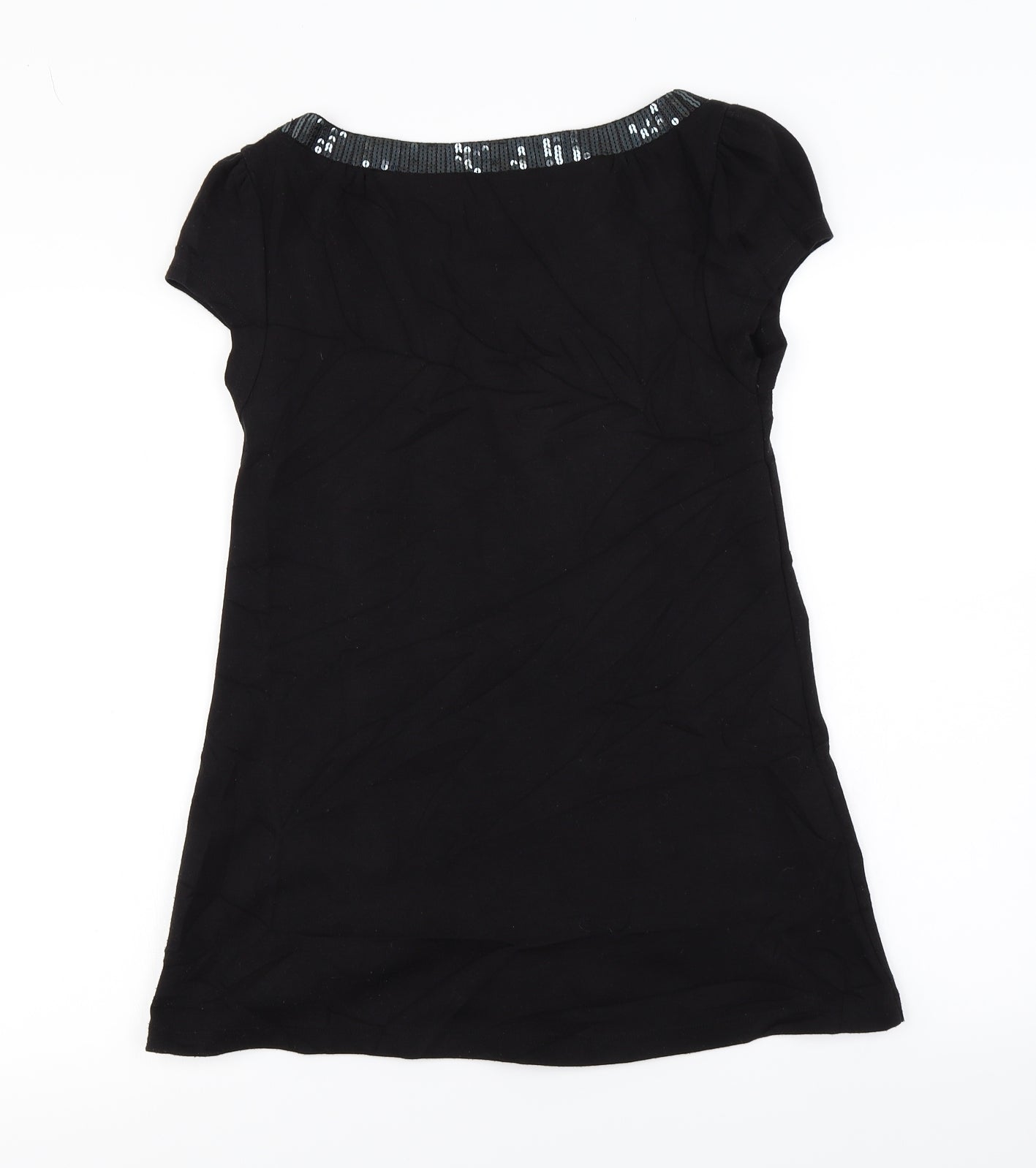 H&M Womens Black   Basic T-Shirt Size M