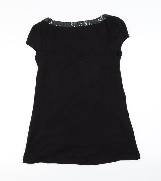 H&M Womens Black   Basic T-Shirt Size M