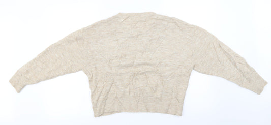 L.O.G.G  Womens Beige   Pullover Jumper Size XS