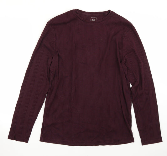 Riverisland Womens Purple   Pullover Jumper Size L