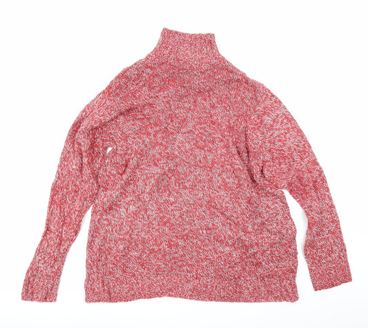 Couleurs Womens Red  Knit Pullover Jumper Size 16