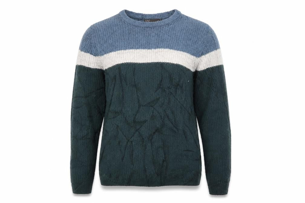 Front view of Marks & Spencer women’s green jumper, size S