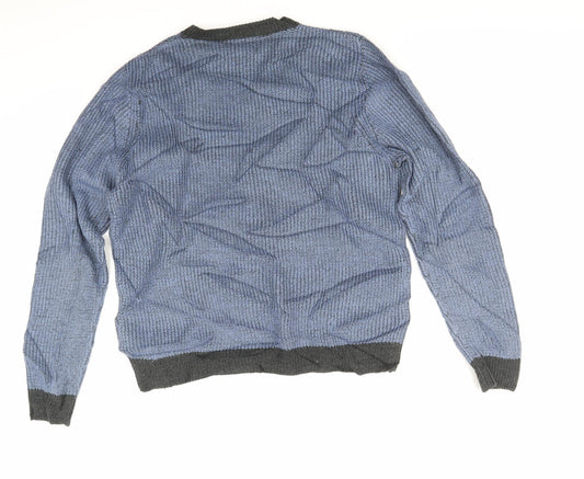 Marks and Spencer Womens Blue   Pullover Jumper Size M
