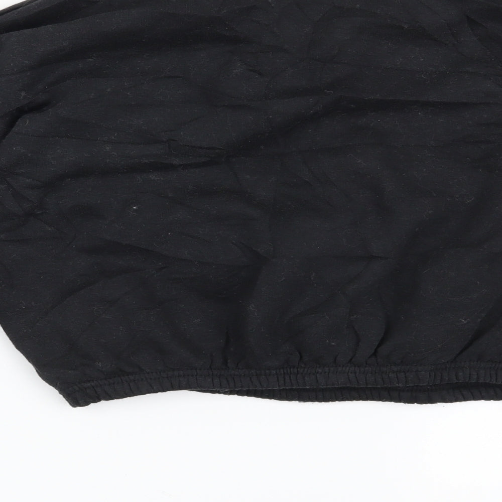 Pretty little thing Womens Black   Pullover Sweatshirt Size M