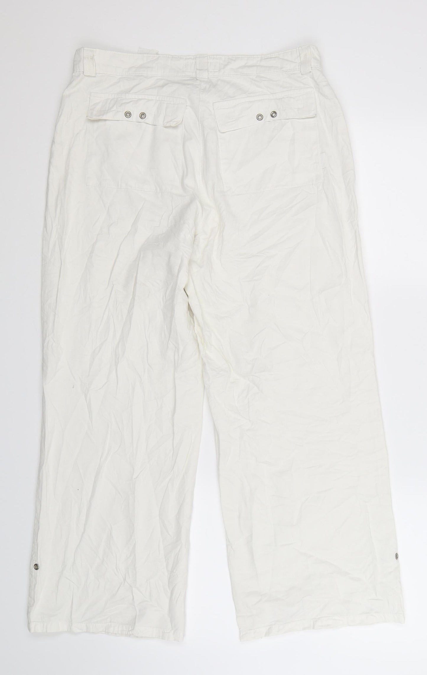 MAC Womens White   Trousers  Size 30 in L25 in