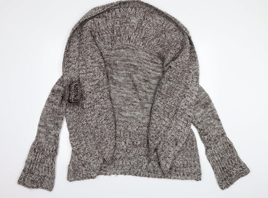 United Nations Womens Brown   Cardigan Jumper Size S