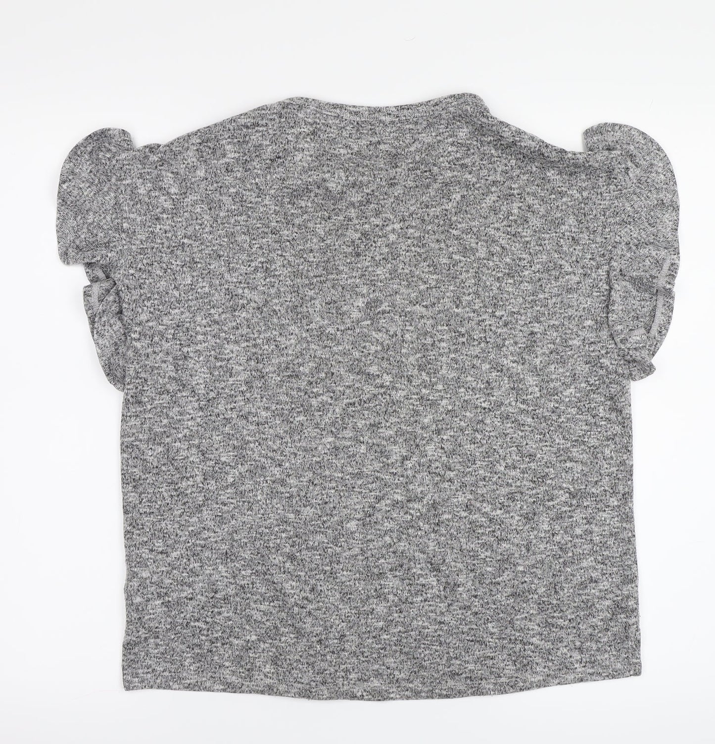 TU Womens Grey   Pullover Sweatshirt Size 8