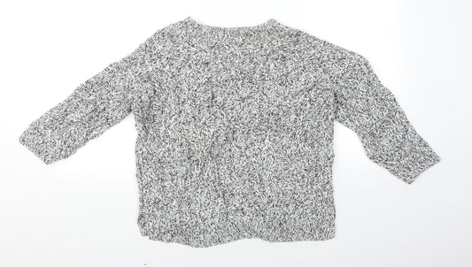 H&M Womens White   Pullover Jumper Size XS  - Cropped