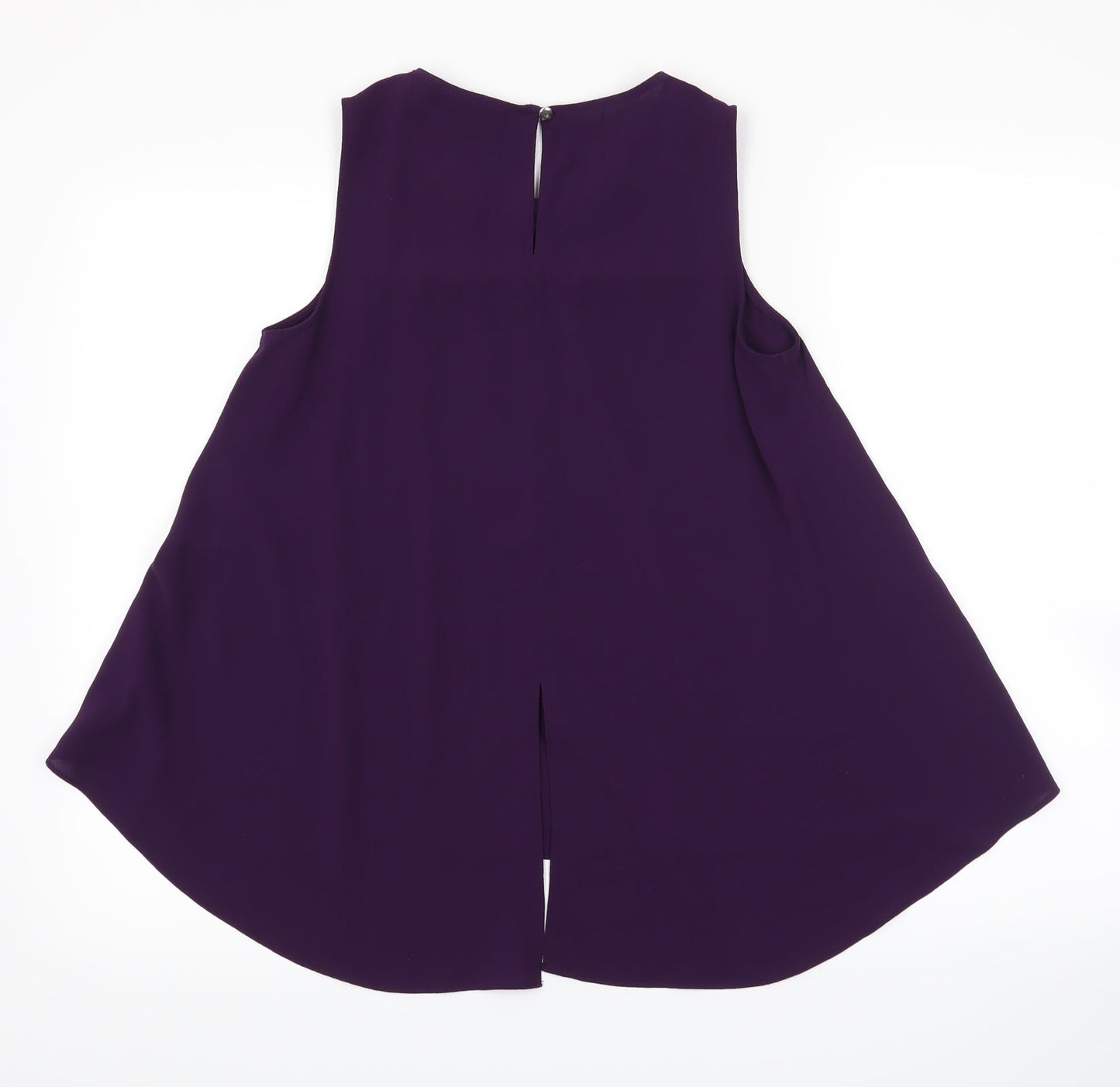 Dorothy Perkins Womens Purple   Basic Tank Size 8