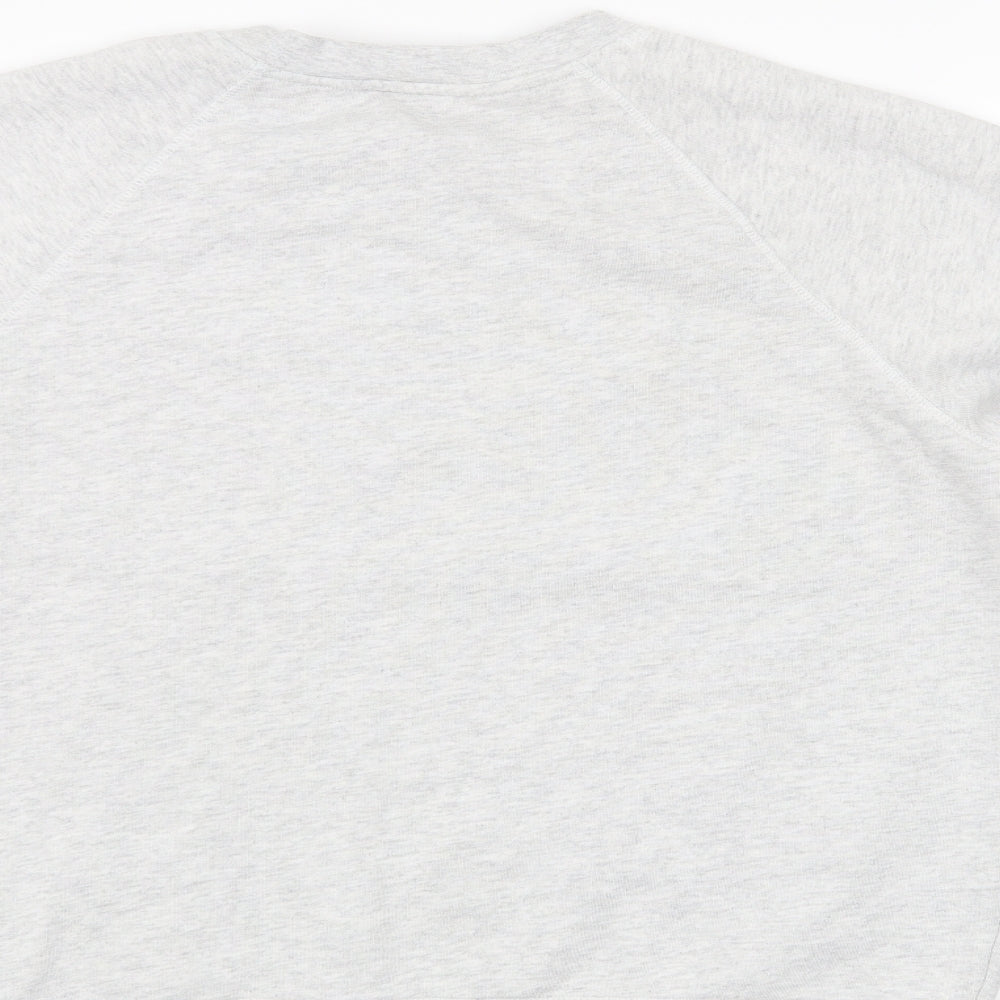 Topshop Womens Grey   Pullover Sweatshirt Size 14