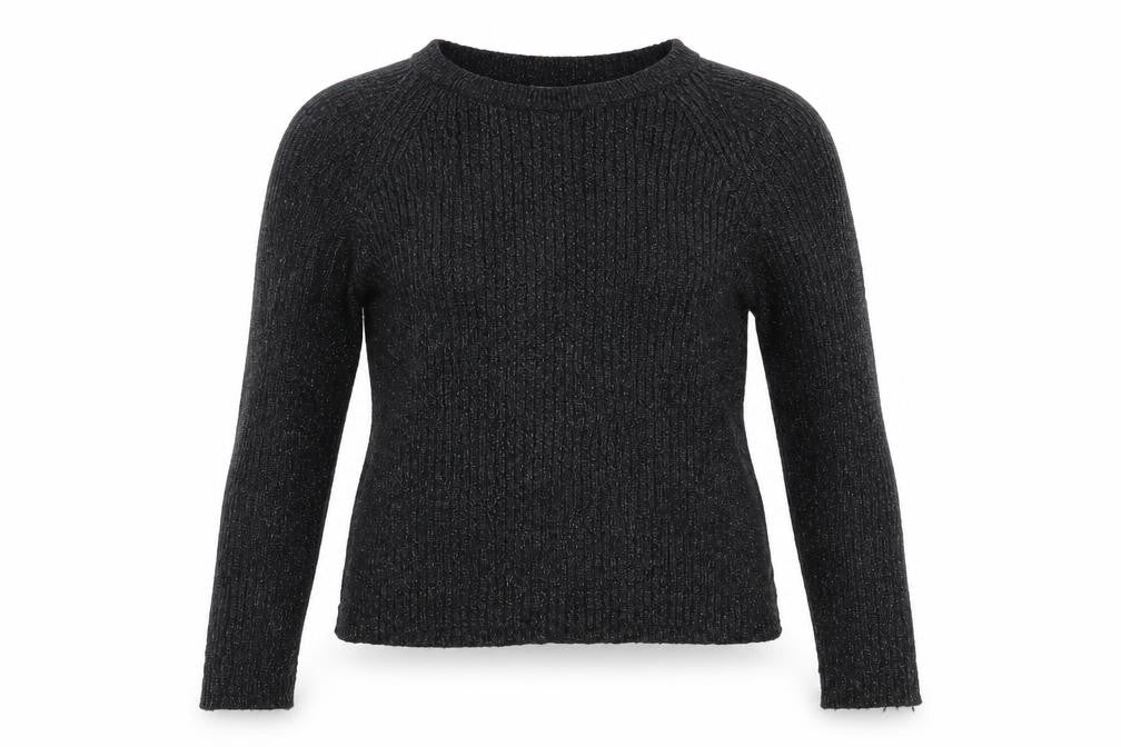 Front view of H&M women’s grey jumper, size XS