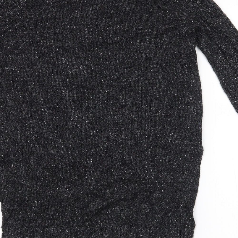 H&M Womens Grey   Pullover Jumper Size XS