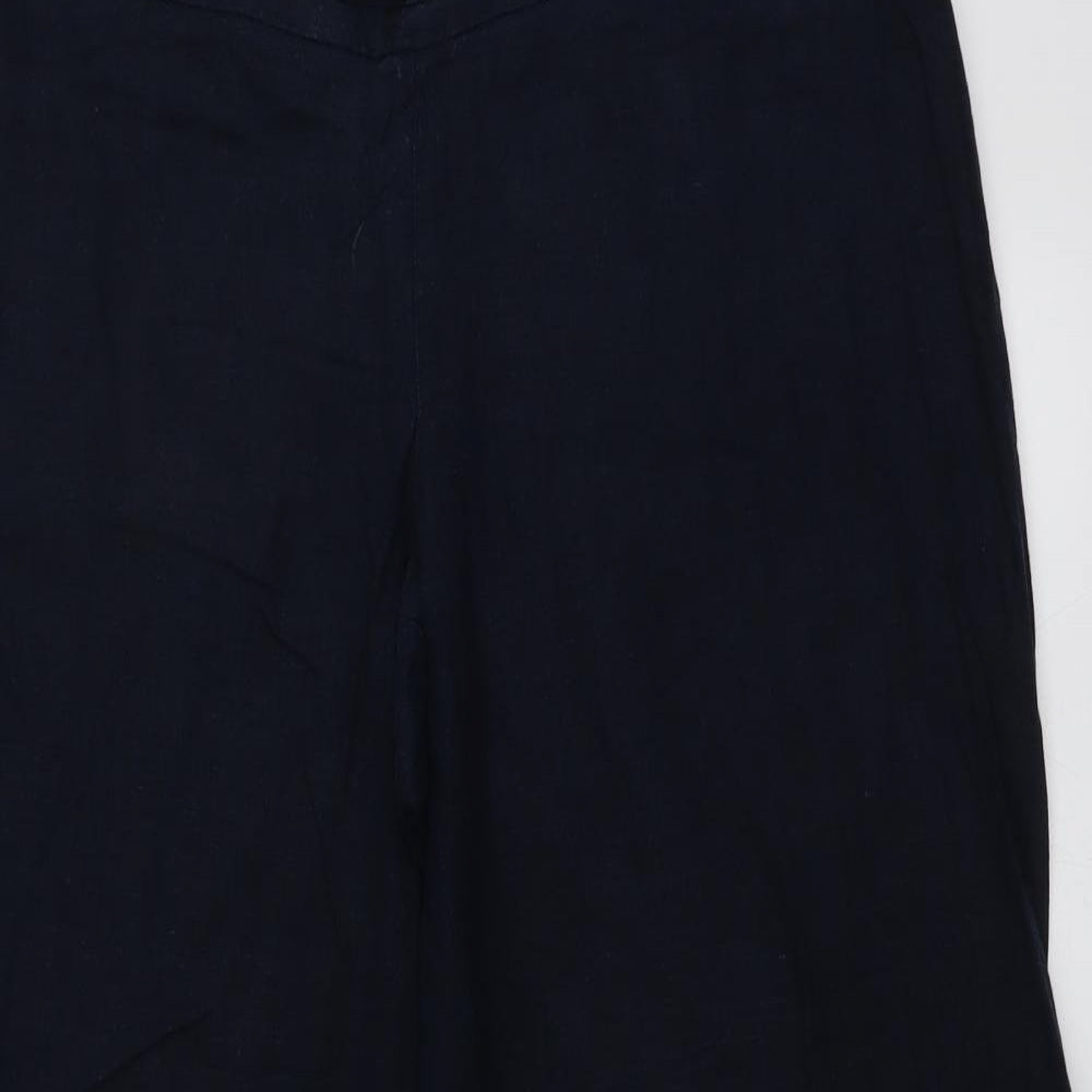 E. Womens Blue   Trousers  Size 16 L26.5 in