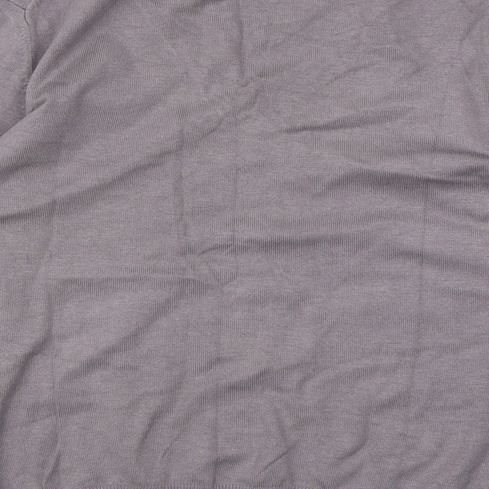 Marks and Spencer Womens Purple  Knit Pullover Jumper Size 14