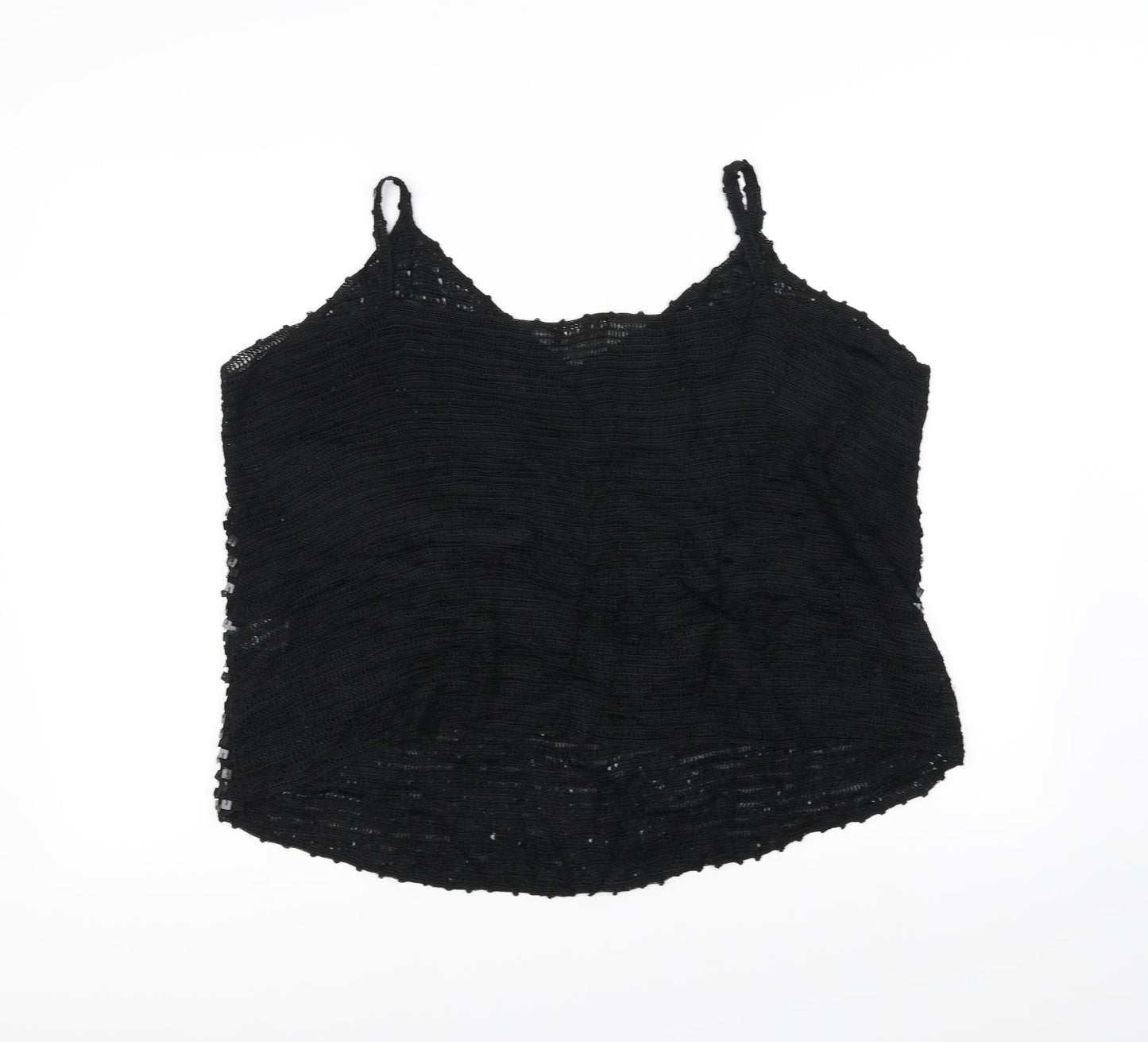 essence Womens Black   Basic Blouse Size 16