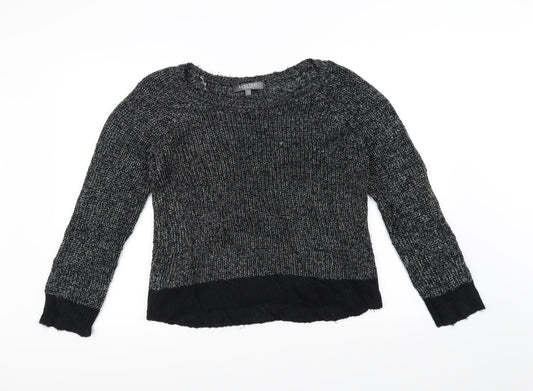 limited Womens Black  Knit Pullover Jumper Size 14
