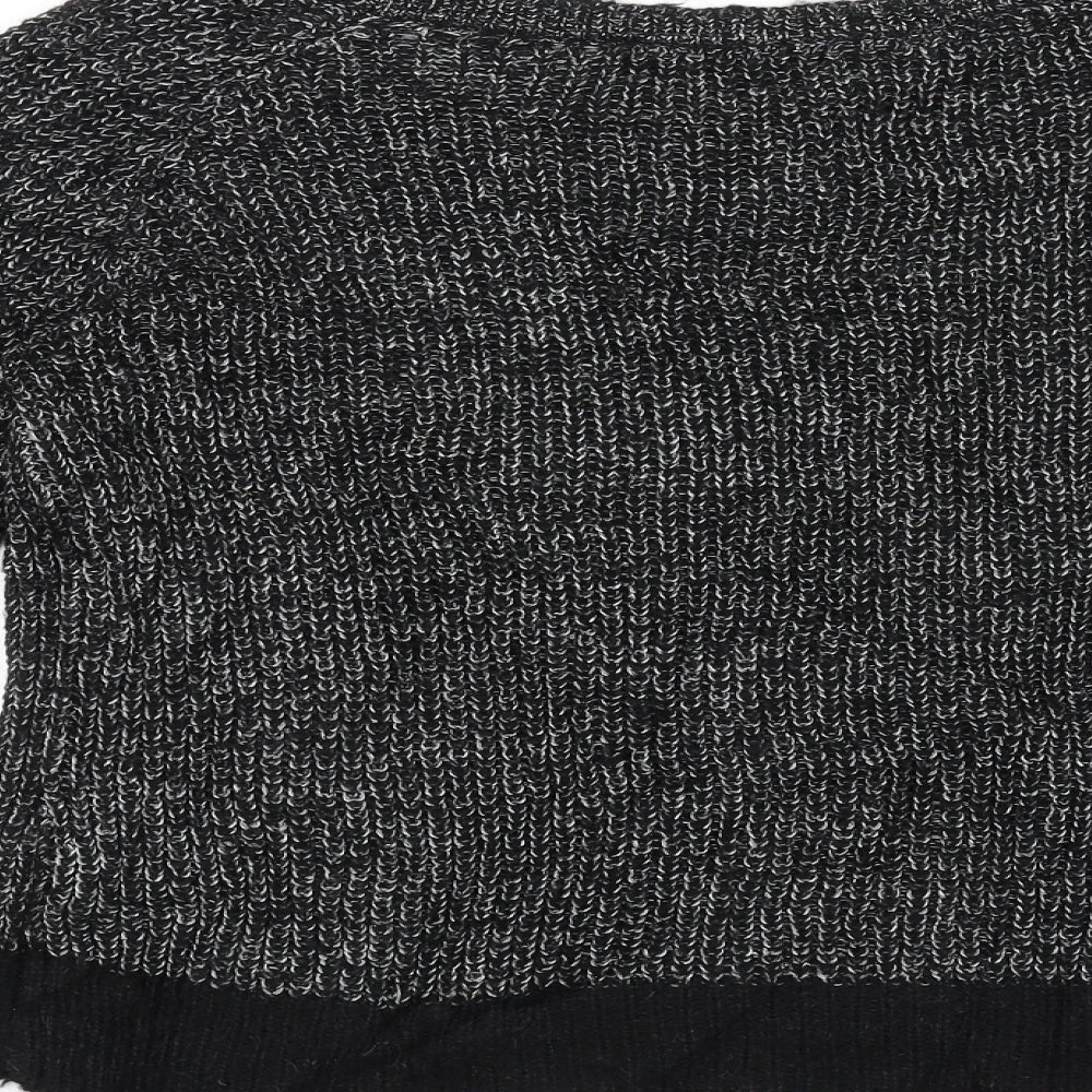 limited Womens Black  Knit Pullover Jumper Size 14