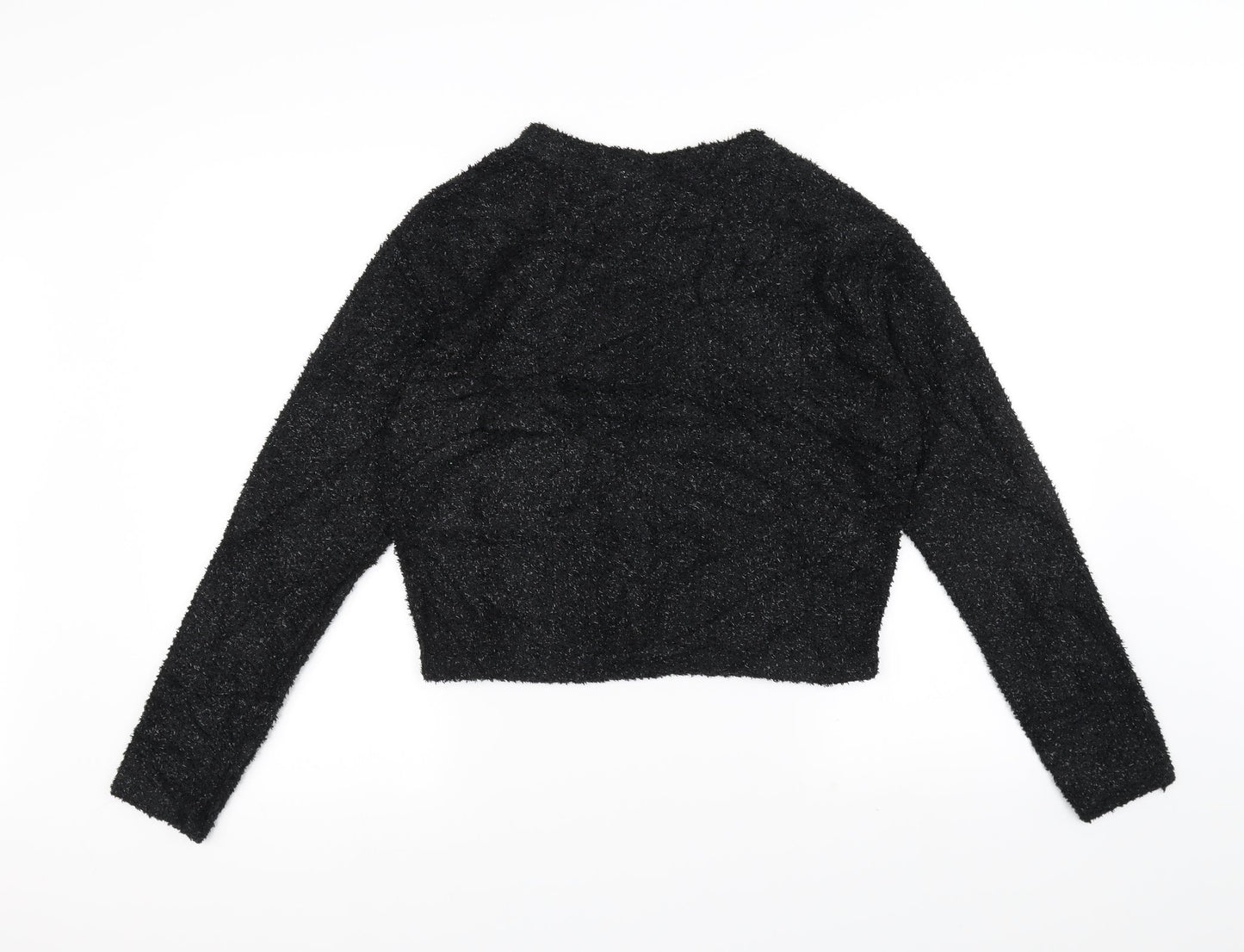 H&M Womens Black   Pullover Jumper Size S