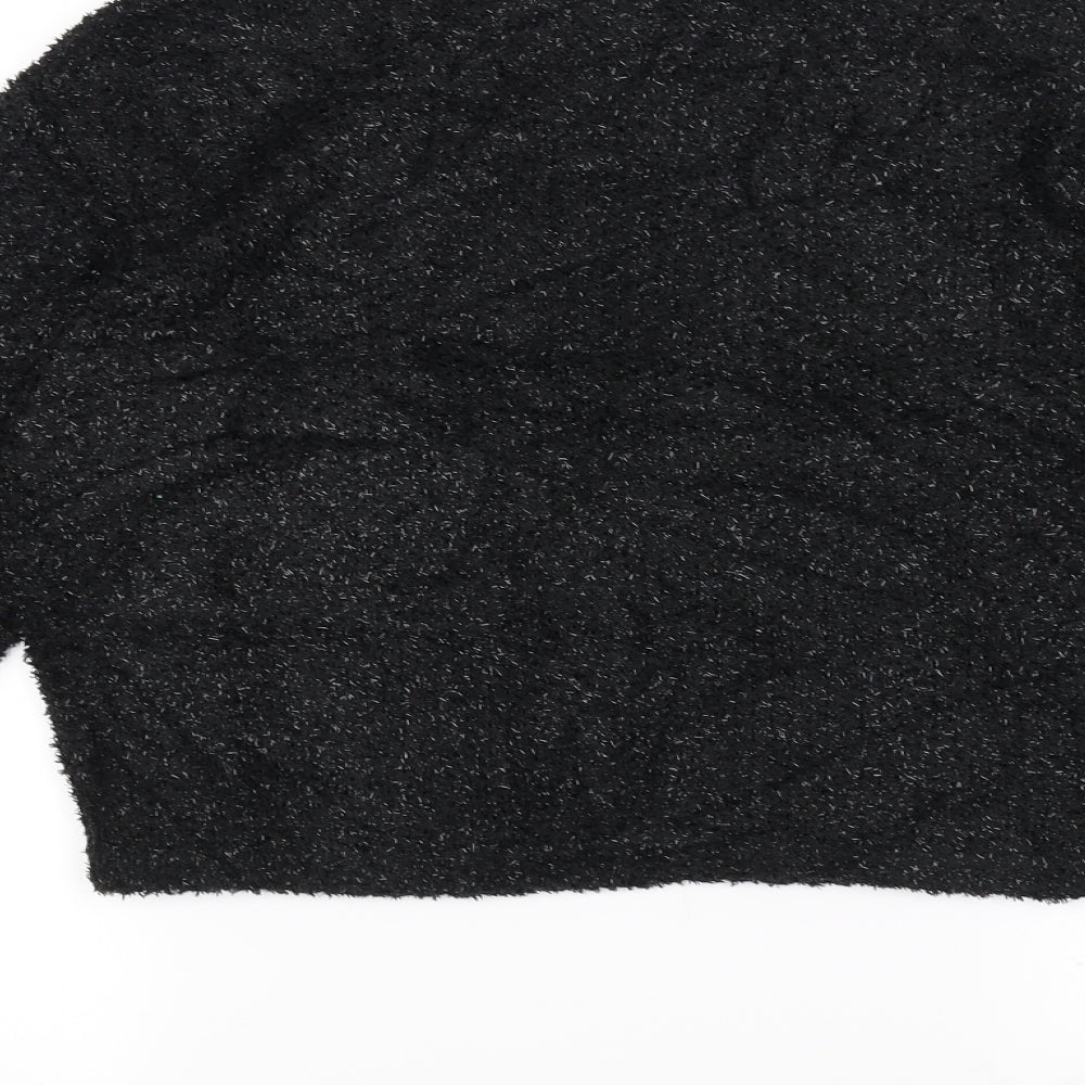 H&M Womens Black   Pullover Jumper Size S