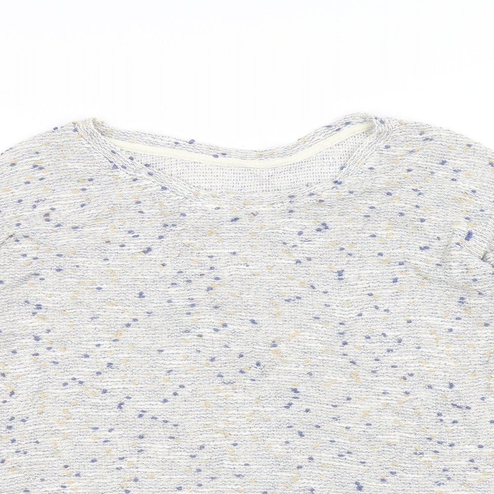DEBINHAMS Womens White   Basic T-Shirt Size 10